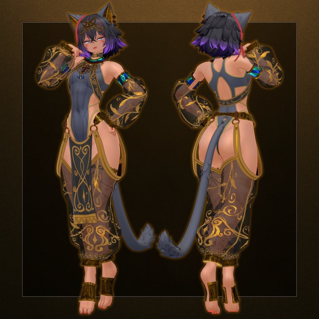 オリジナル3Dモデル【シャンテト】