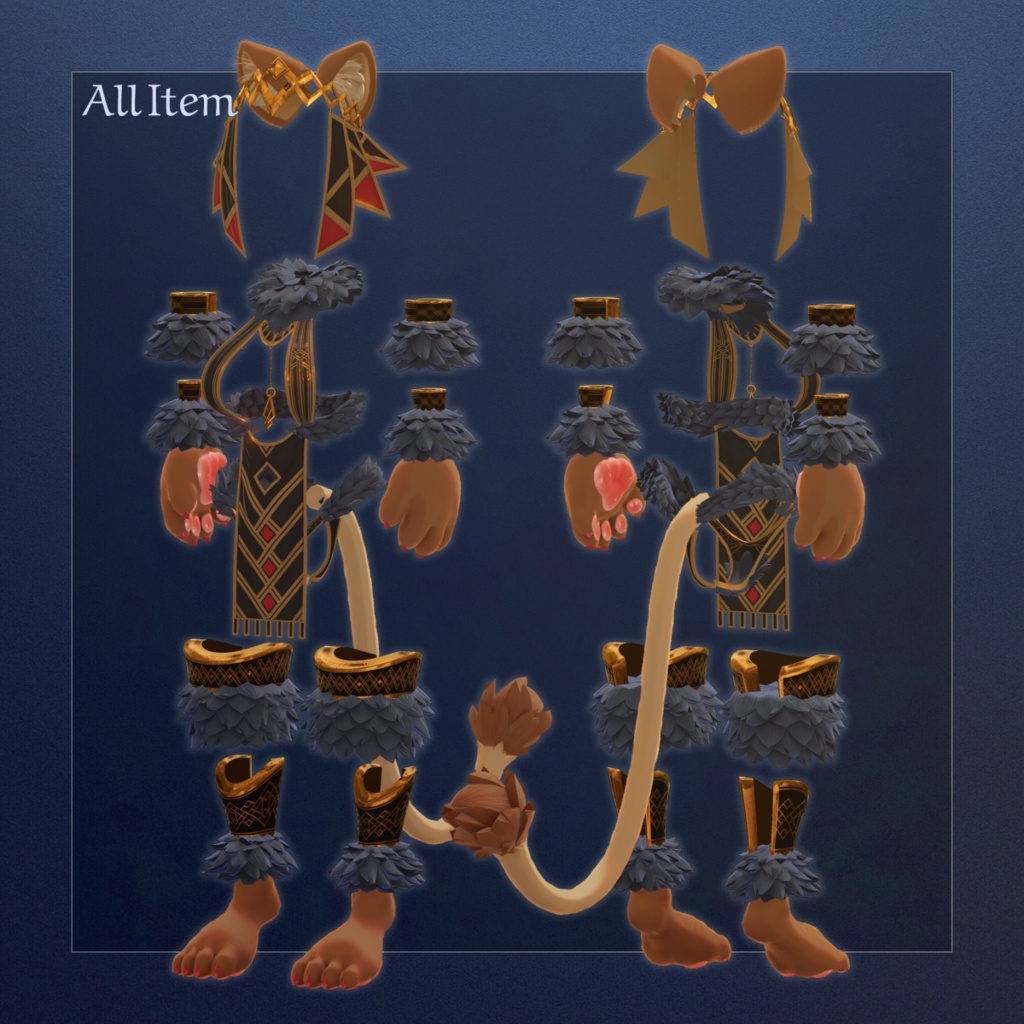 Ovlia Lioness【4アバター対応】