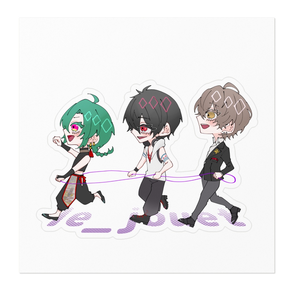 【非公式】le_jouetステッカー【にじさんじ】