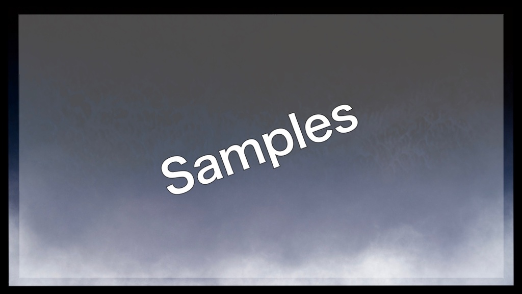 【無料あり】不気味・スケジュールテンプレート(背景素材付き)