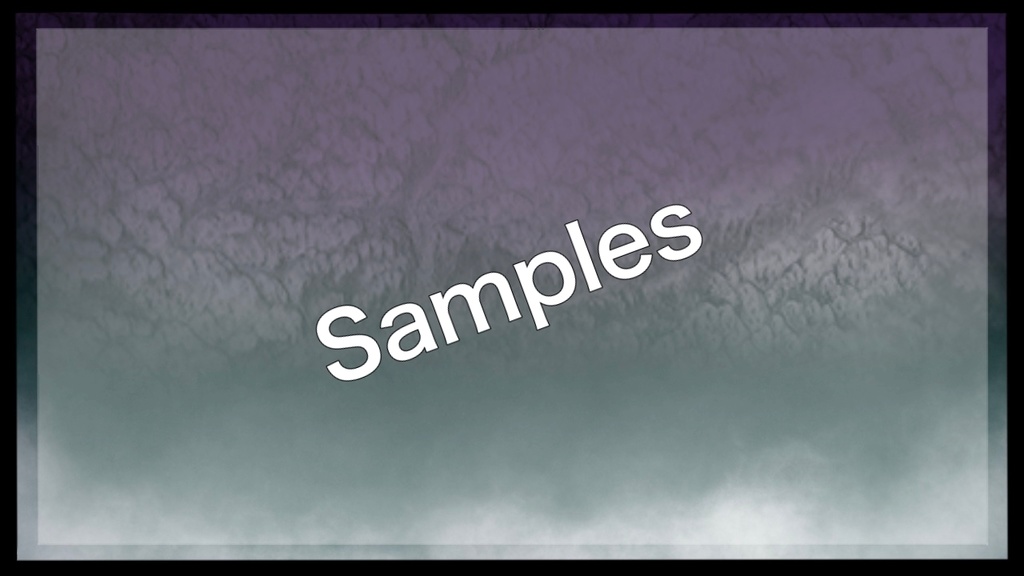 【無料あり】不気味・スケジュールテンプレート(背景素材付き)