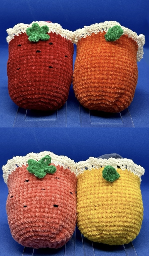 いちごとオレンジのもち服