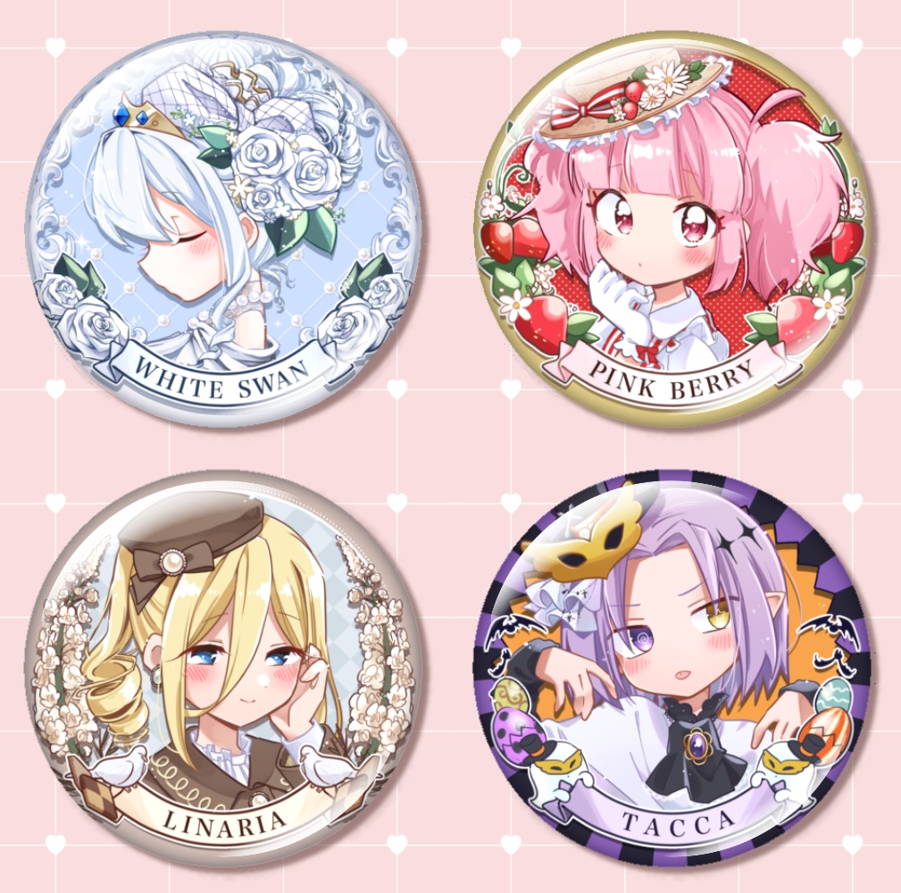 女子ズ缶バッジ