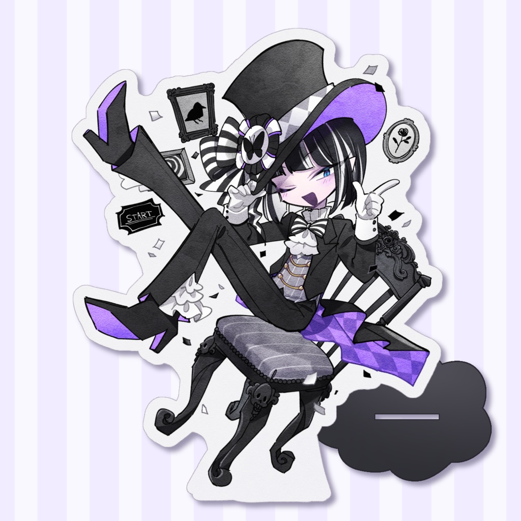 ヴィオラおめかしアクスタ