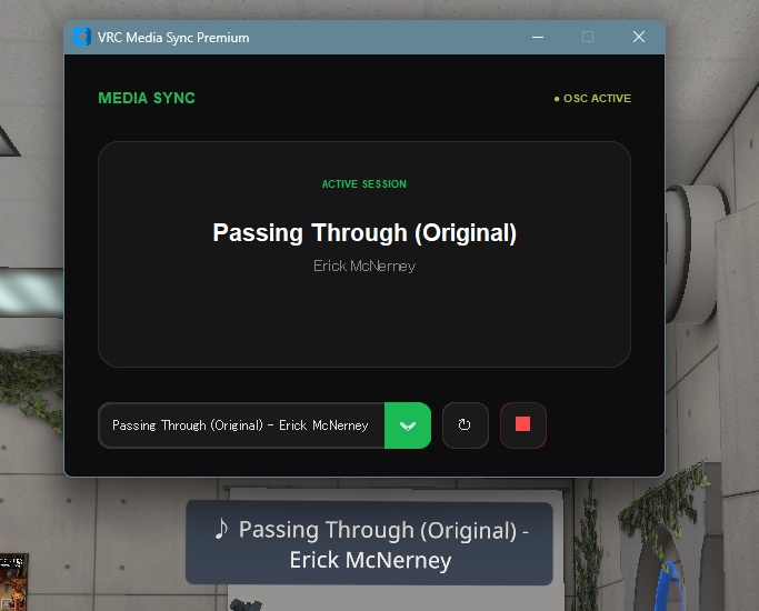 【VRCツール】VRC Music Now - YouTube、Spotify、ブラウザの再生情報を自動同期 -