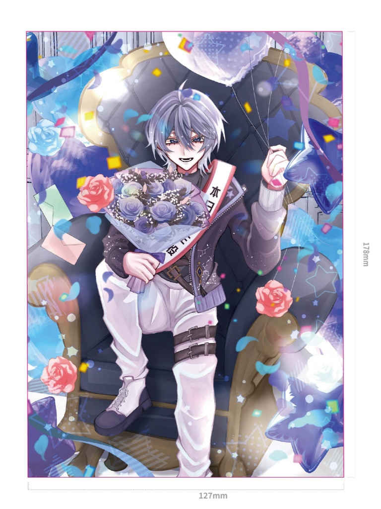 2026夜くん生誕グッズ アクリルボード