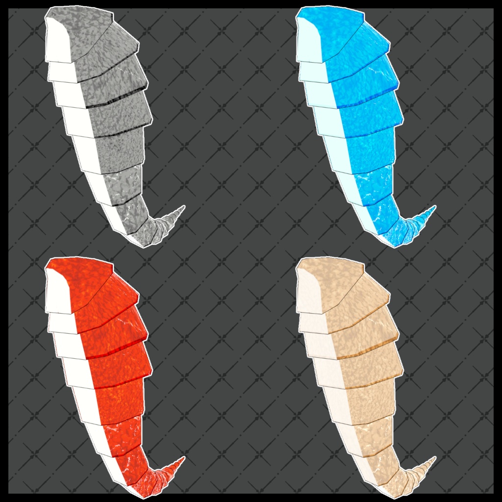 ドラゴンパック 角&尻尾