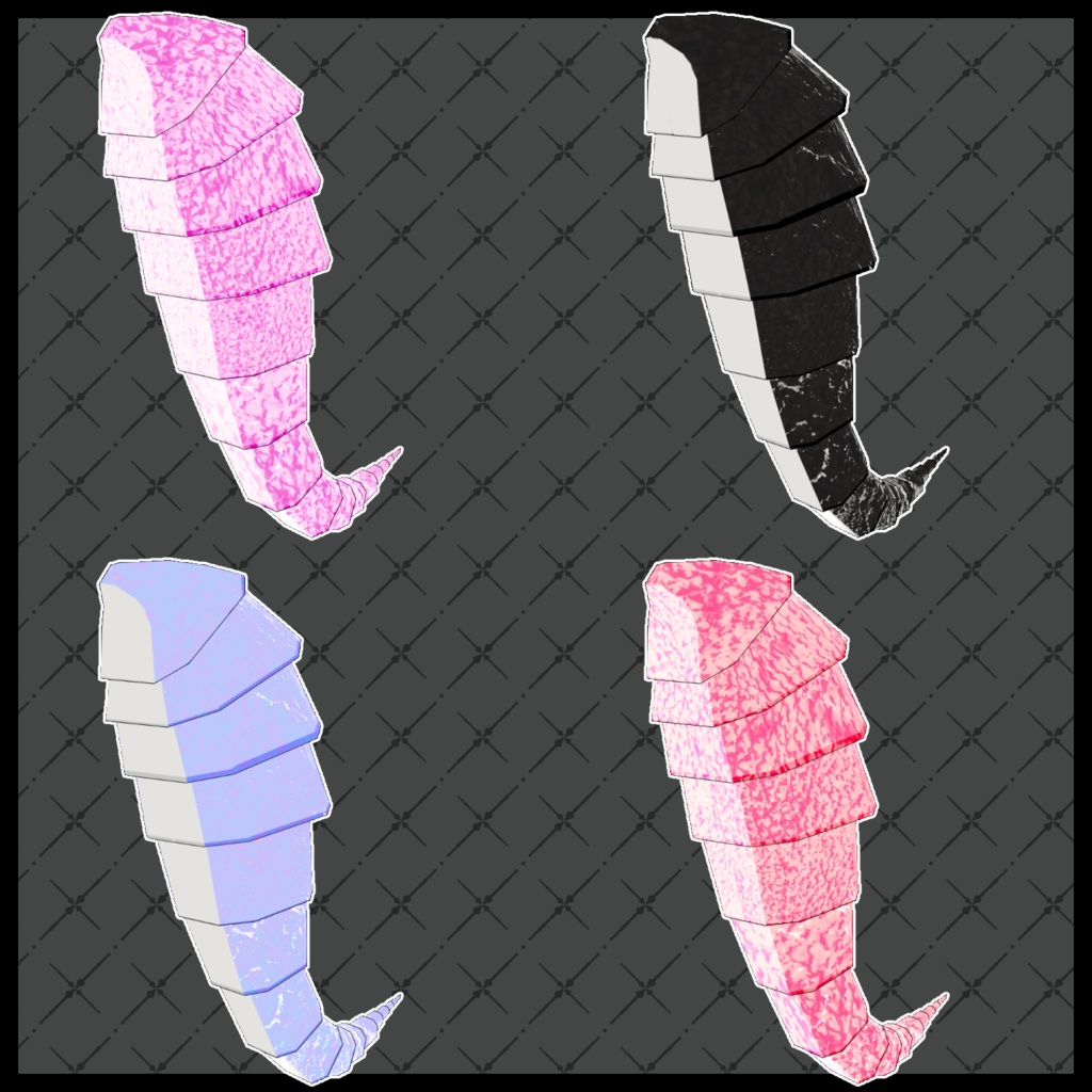 ドラゴンパック 角&尻尾