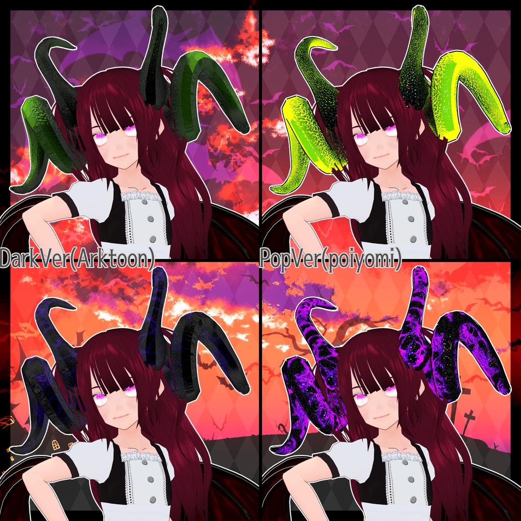 【イベントアクセサリ】それっぽ悪魔の角2021【ハロウィン】