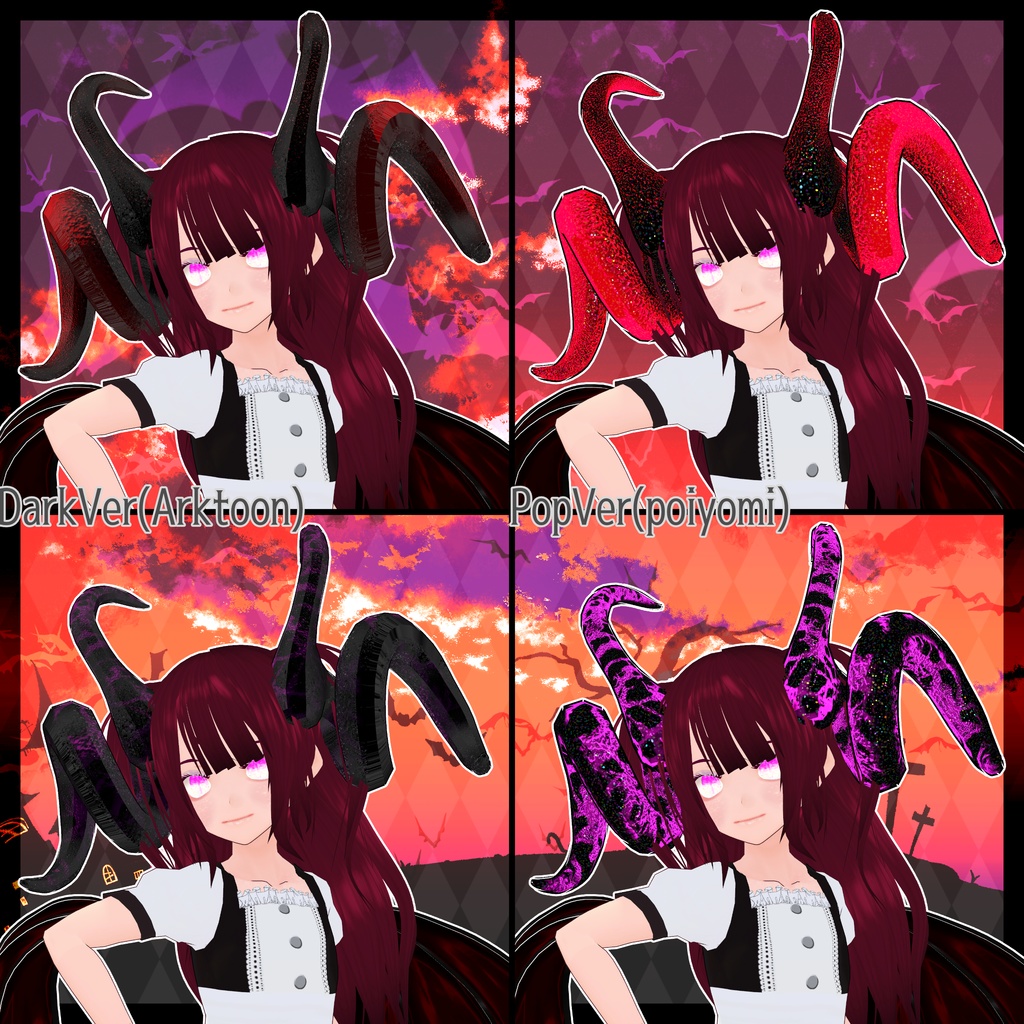 【イベントアクセサリ】それっぽ悪魔の角2021【ハロウィン】