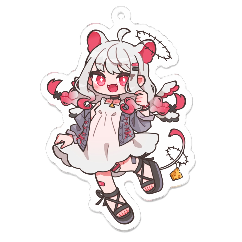 夏服すもちゃんアクリルキーホルダー