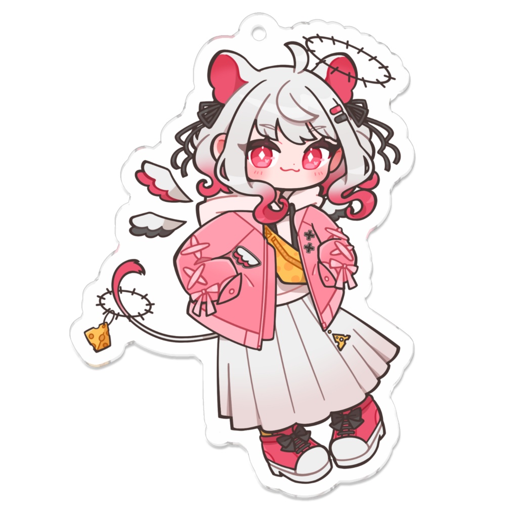 冬服すもちゃんアクリルキーホルダー