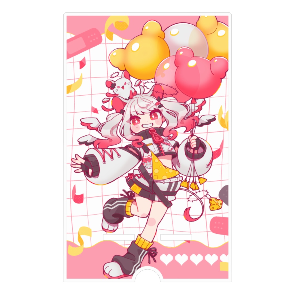 風船すもちゃんスマホスタンド