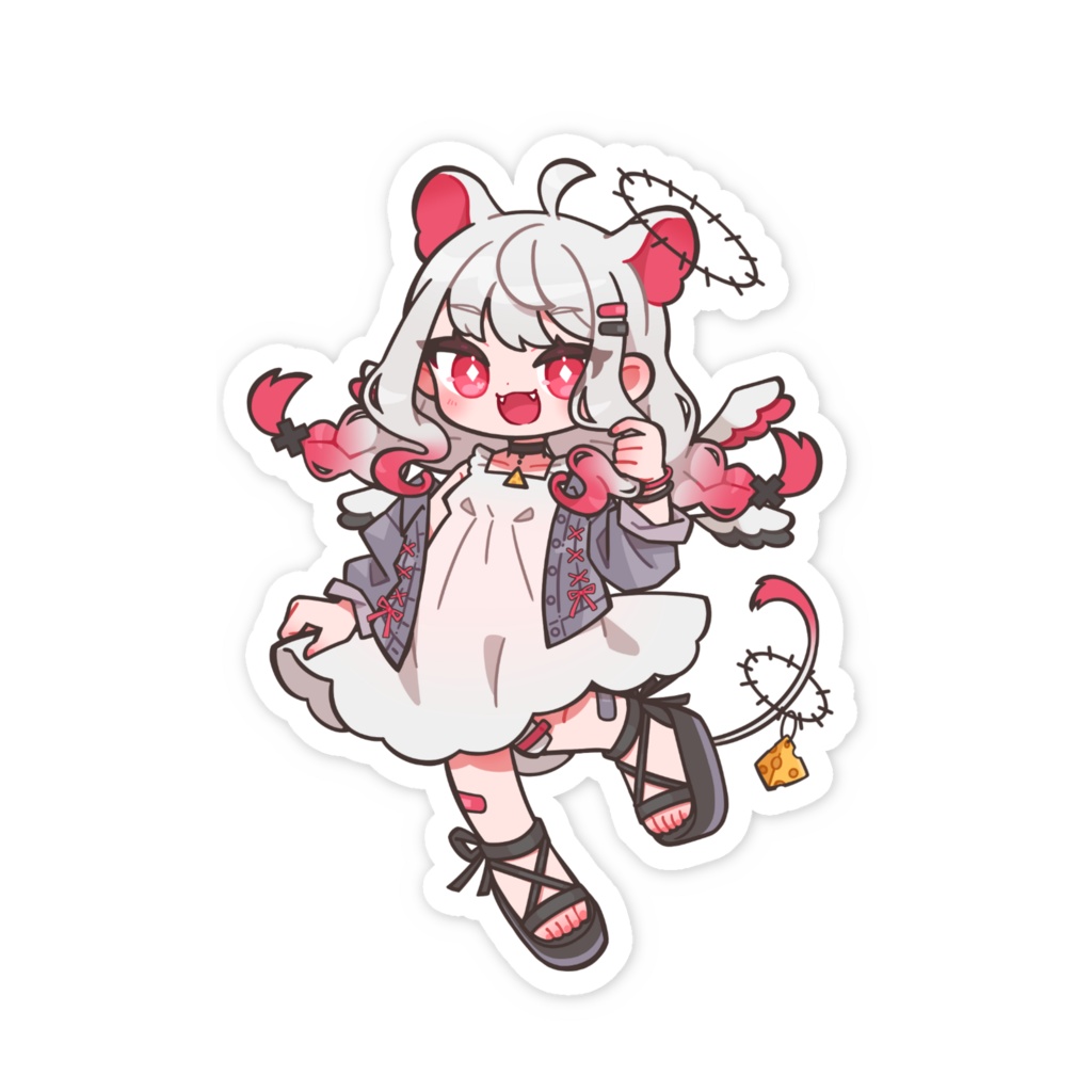 すもちゃんスマホ用ステッカー①