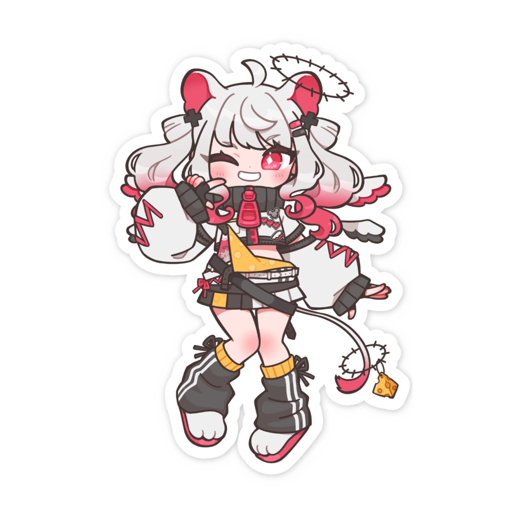 すもちゃんスマホ用ステッカー③