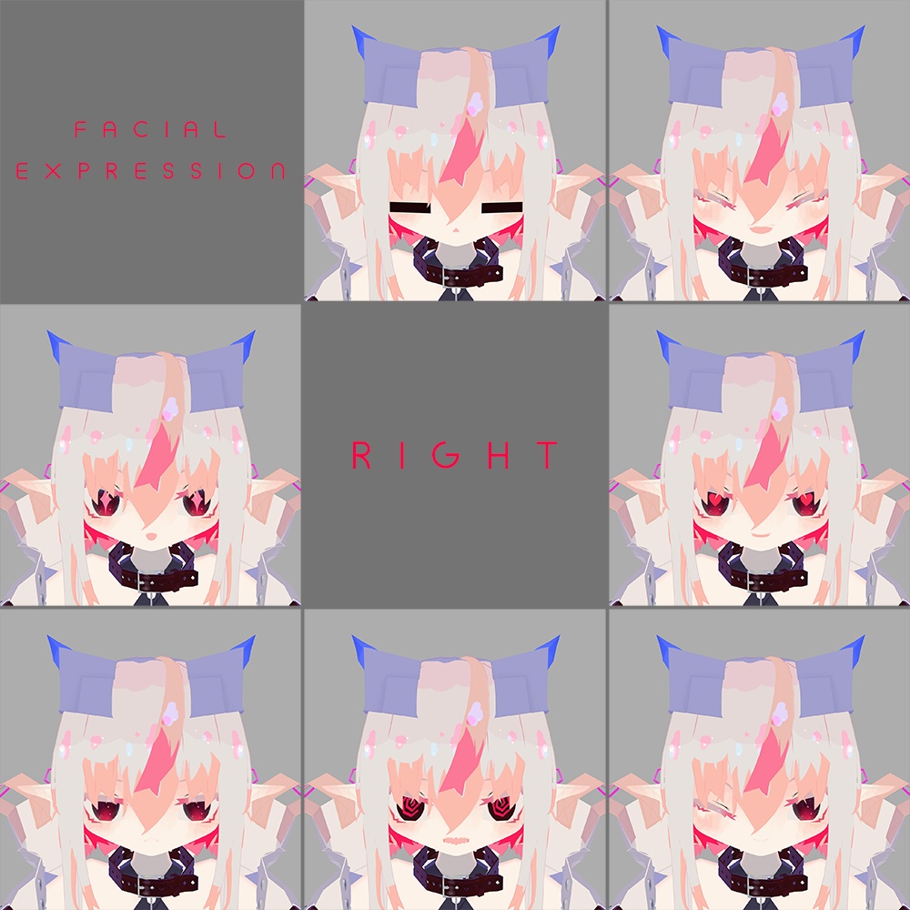 【ORIGINAL 3D MODEL】パルア -PARUA- 【VRChat想定】