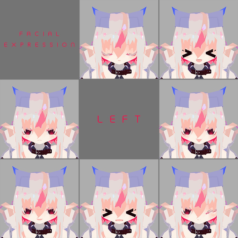 【ORIGINAL 3D MODEL】パルア -PARUA- 【VRChat想定】