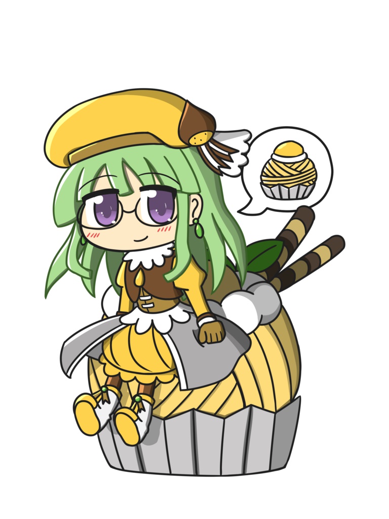 アクリルキーホルダー（モンブラーナ）