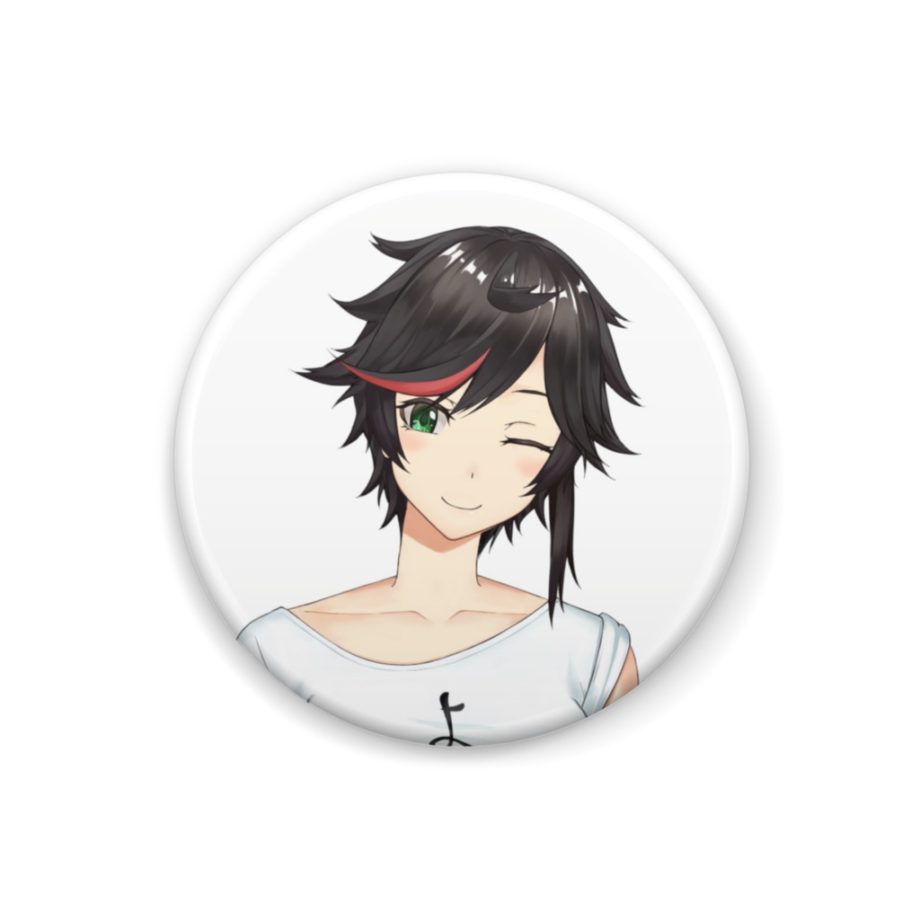 缶バッチ（ウインクVer）