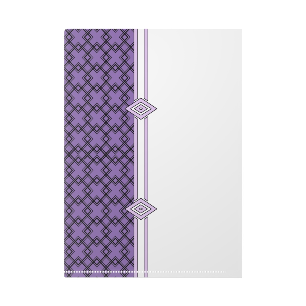 クリアファイル(模様×よしなにVer)