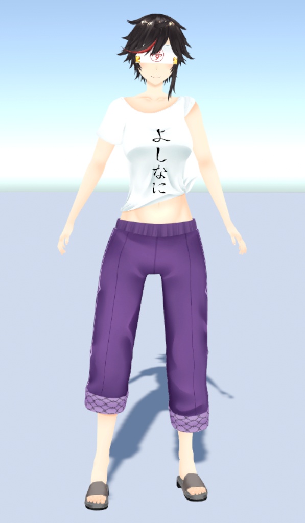 秋里夢女子　MMDモデル