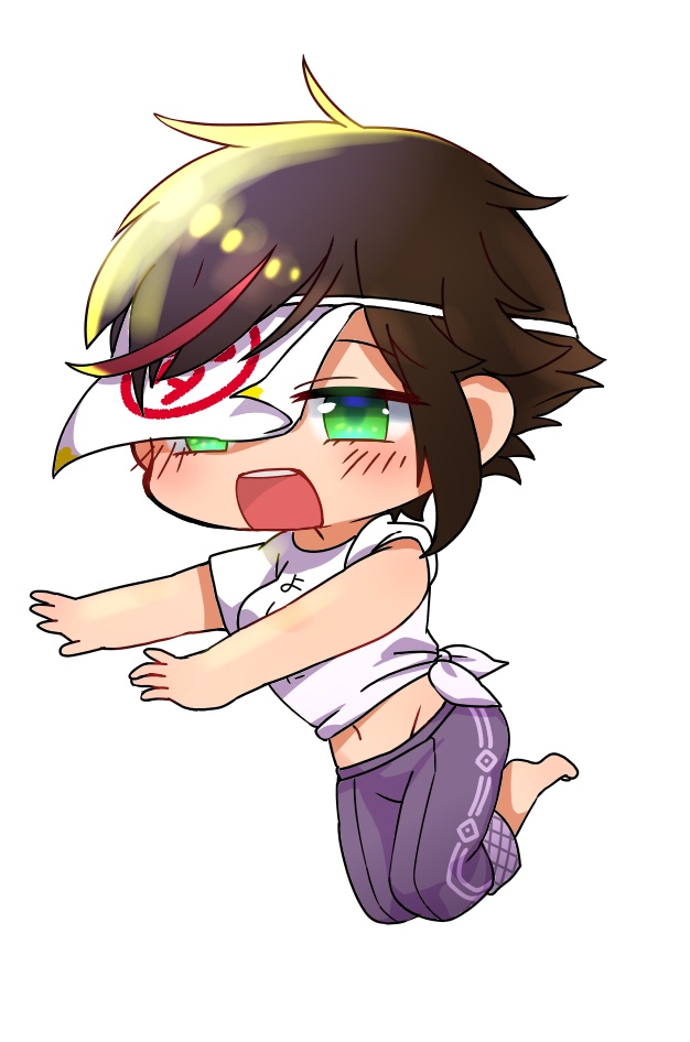 秋里夢女子、骨喰藤四郎アクリルキーホルダー