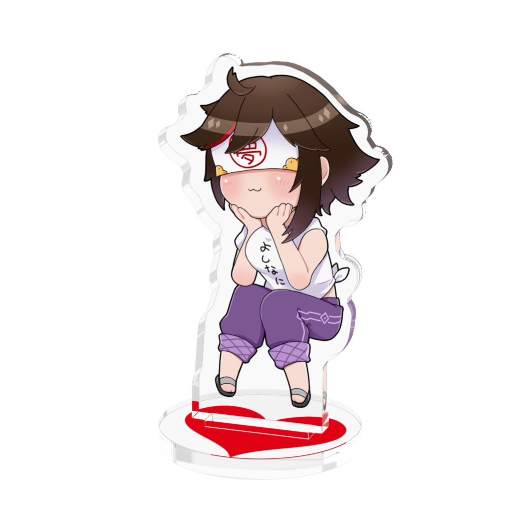 秋里夢女子おすわりアクリルスタンド