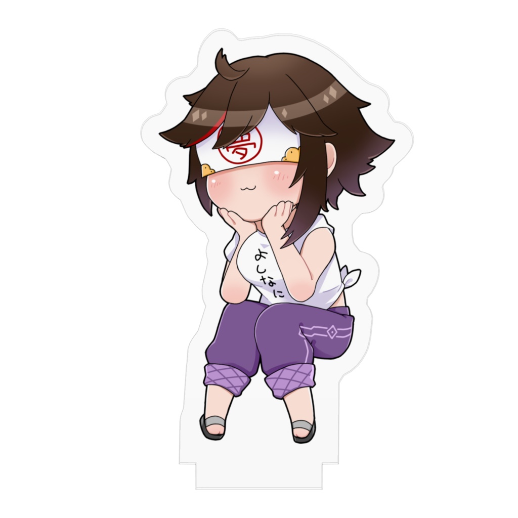 秋里夢女子おすわりアクリルスタンド