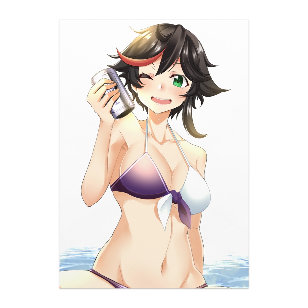 水着ポスター(絵師:黒沢翔一くんver)