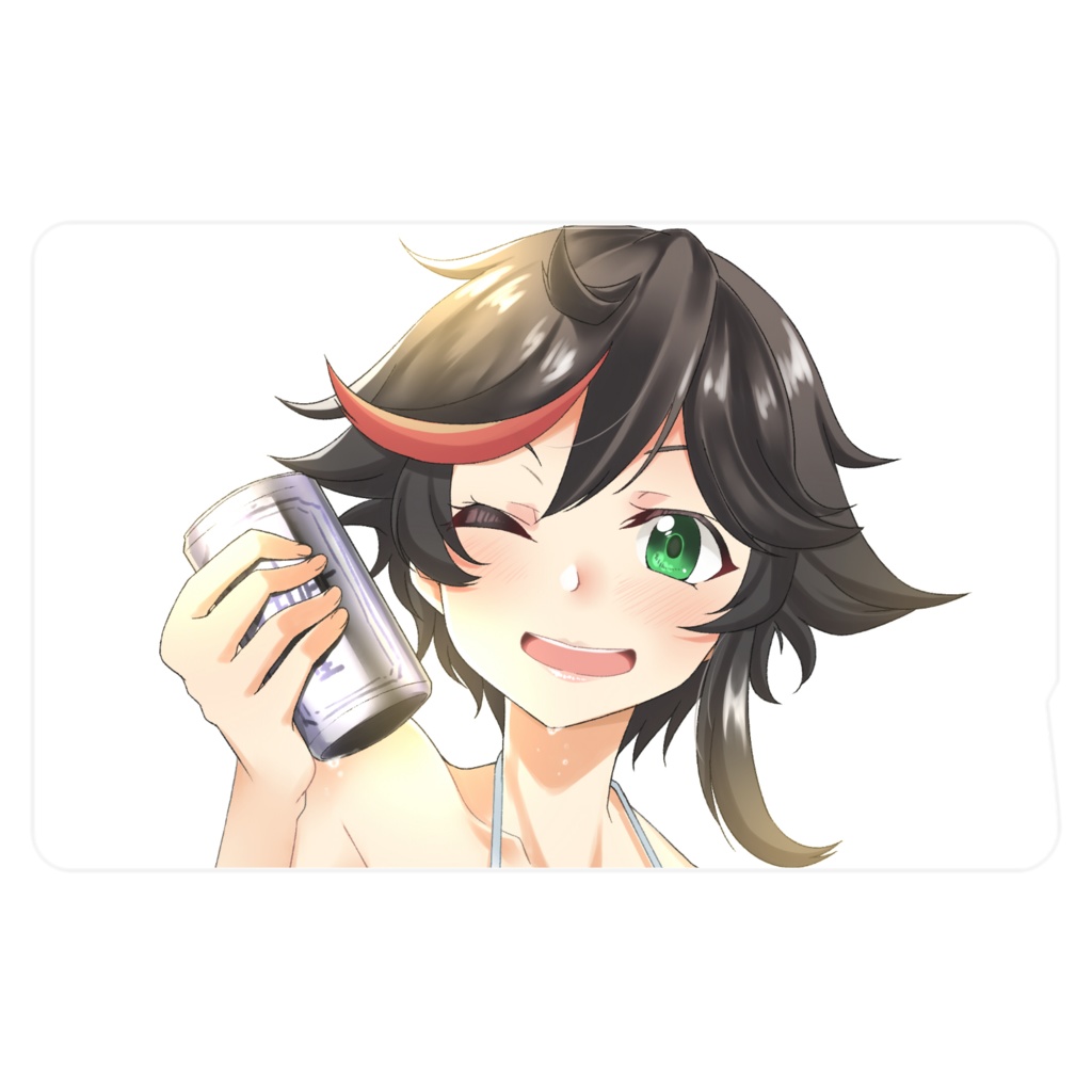 ICカード水着ステッカー(絵師:黒沢翔一君ver)