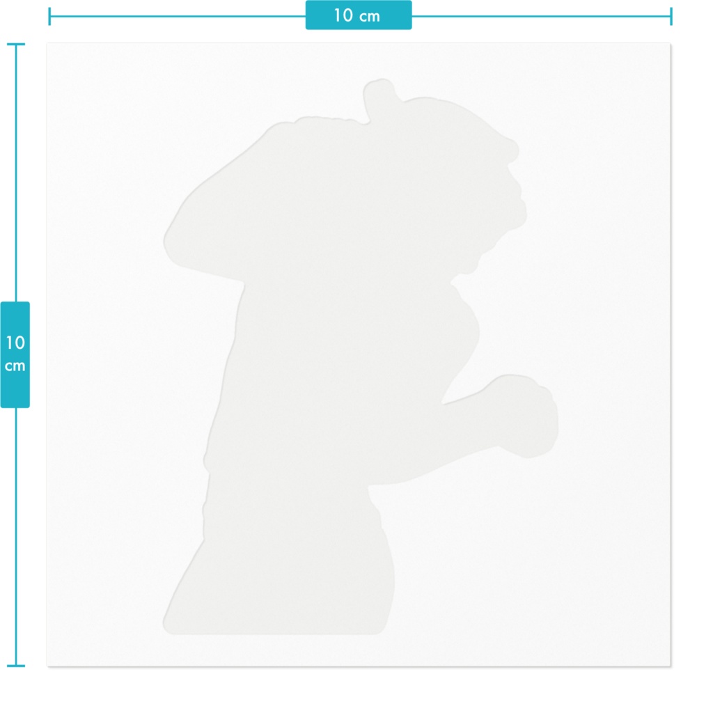 振り向きゆめこステッカー