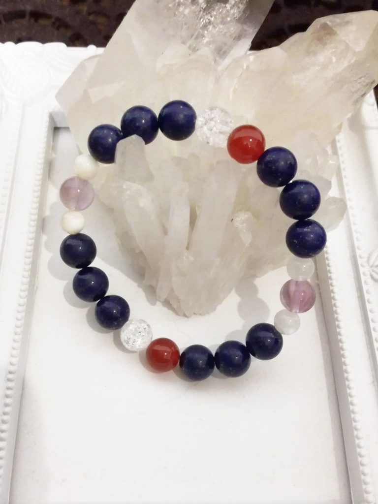 加州清光ほか4振り、刀剣乱舞イメージ*天然石ブレスレット