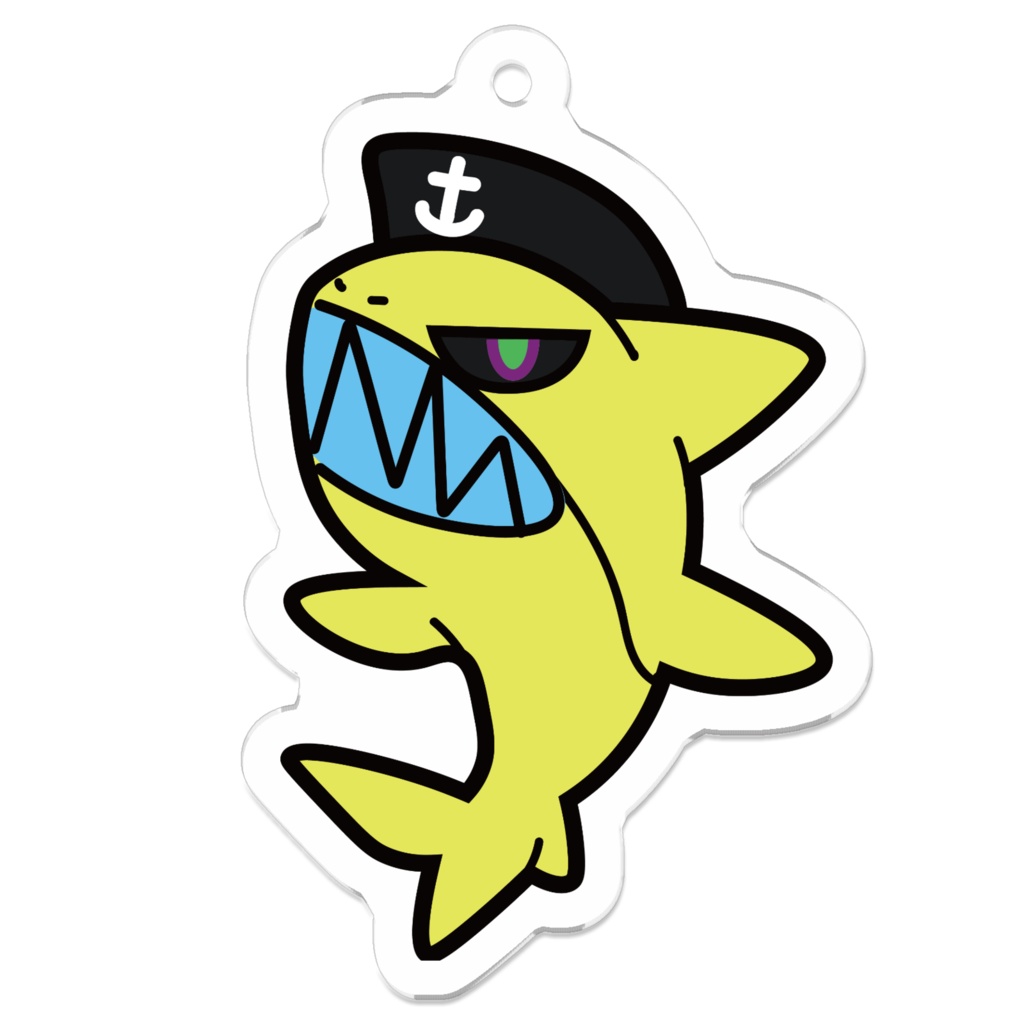 海賊サメ Standard Acrylic Key Chain