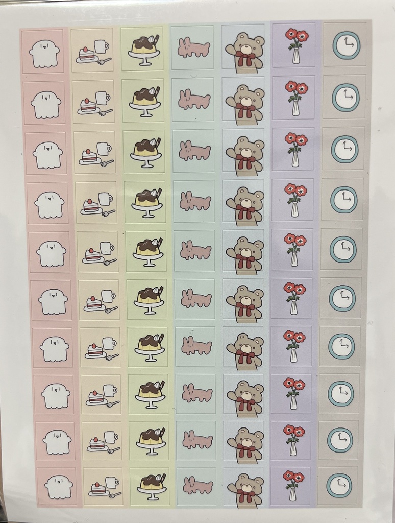 手帳用シール
