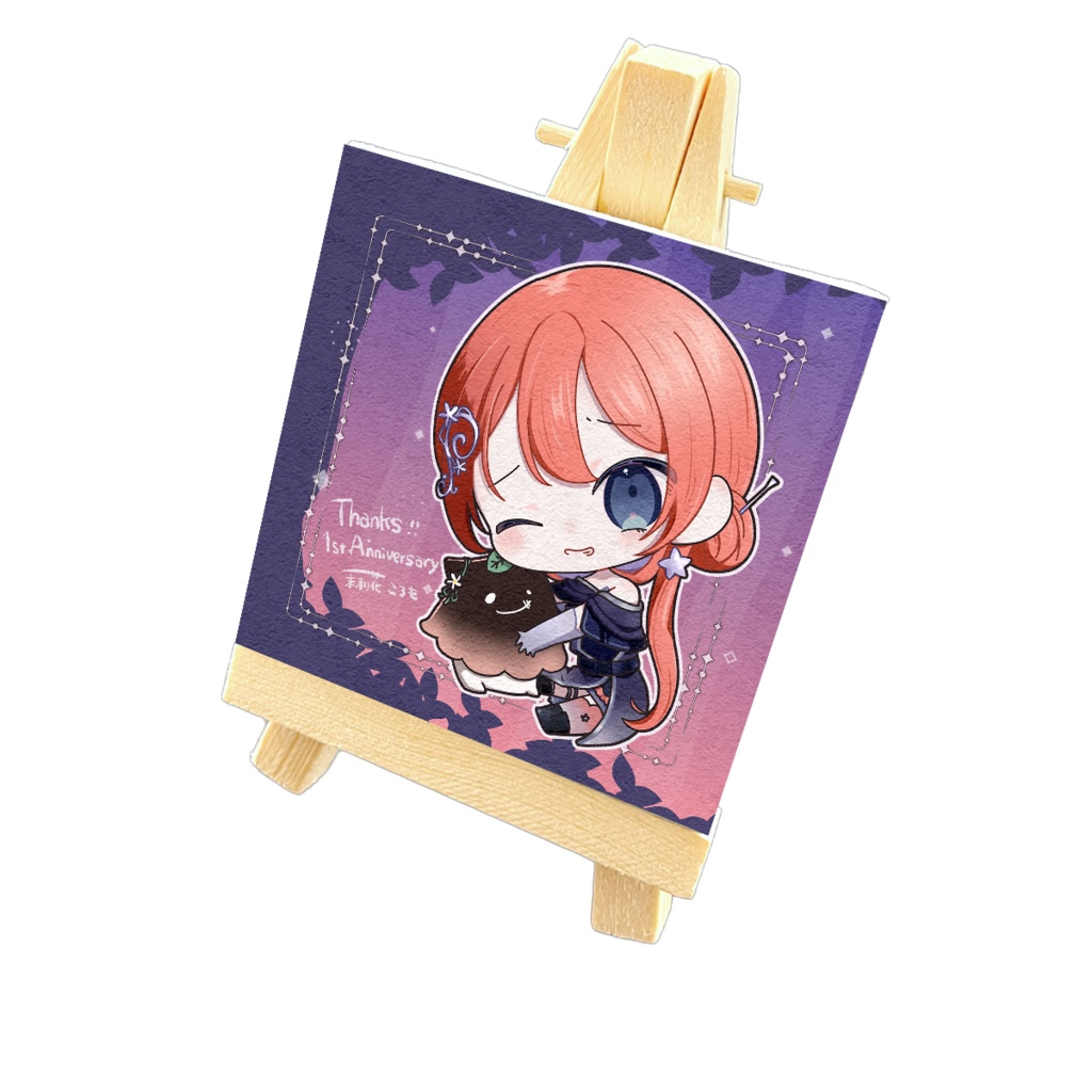 実はイラストレーターなことを忘れさせないミニキャンバス