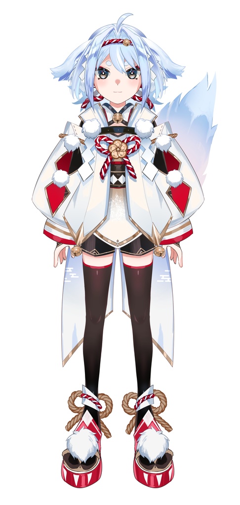 Live2D用パーツ分け済みPSD