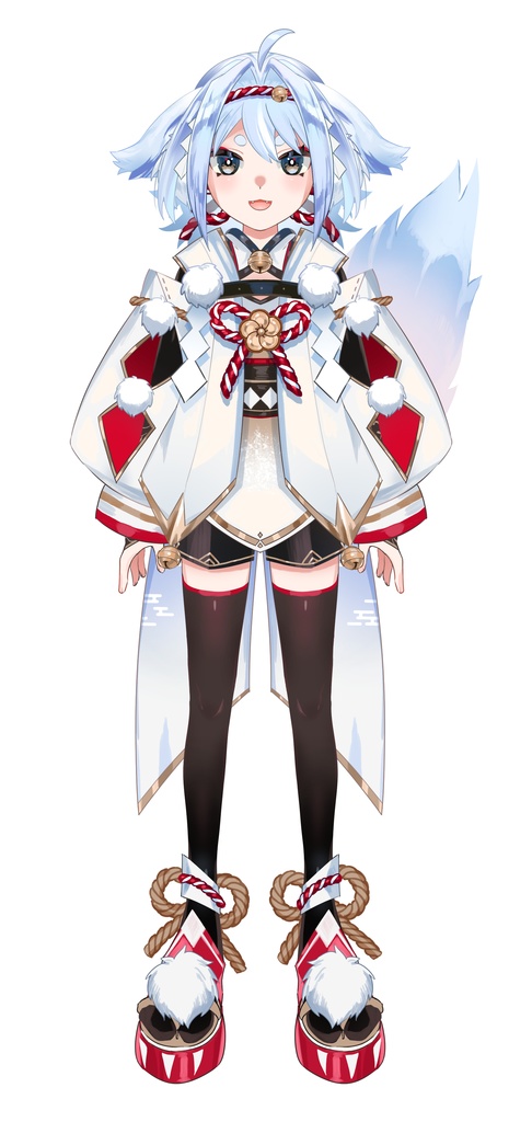 Live2D用パーツ分け済みPSD