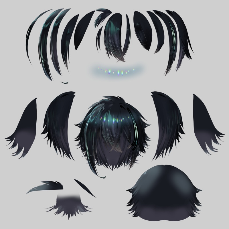 【限定1点】スーツの男性【パーツ分け済みPSD】