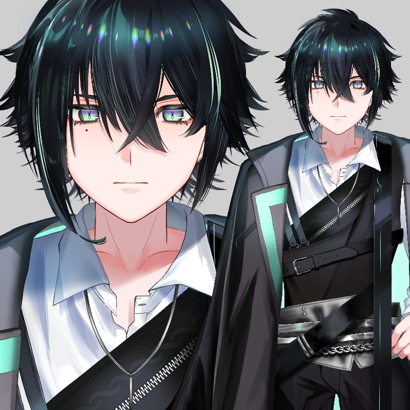 【限定1点】スーツの男性【パーツ分け済みPSD】