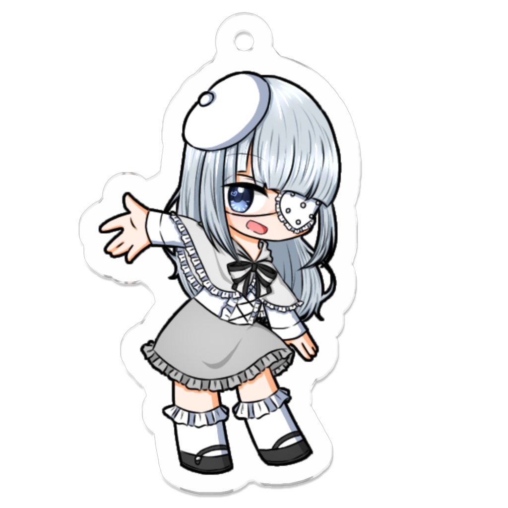 来栖純白アクキー