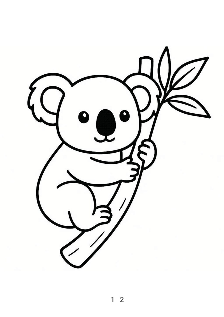 60代からの脳トレぬりえ 7(動物編)【全24ページ・印刷してすぐ使えるPDF】認知症予防|毎日のリラックスに