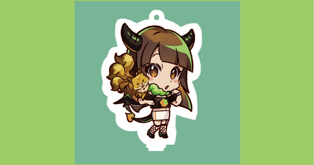 柿チョコ　えもこver　アクリルスタンド