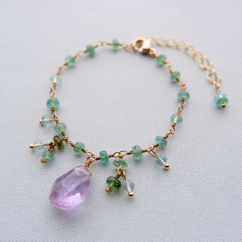 艶めく夏木立のブレスレット