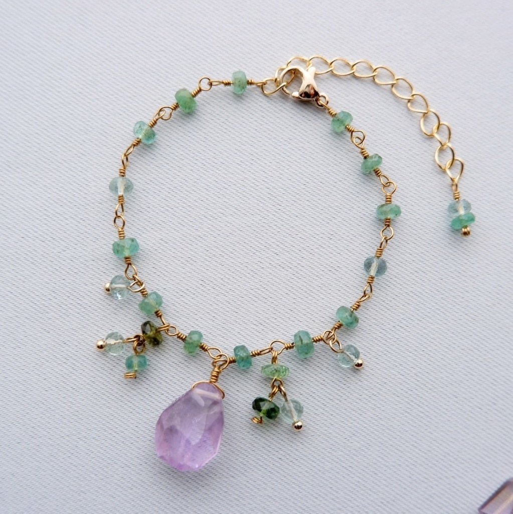 艶めく夏木立のブレスレット