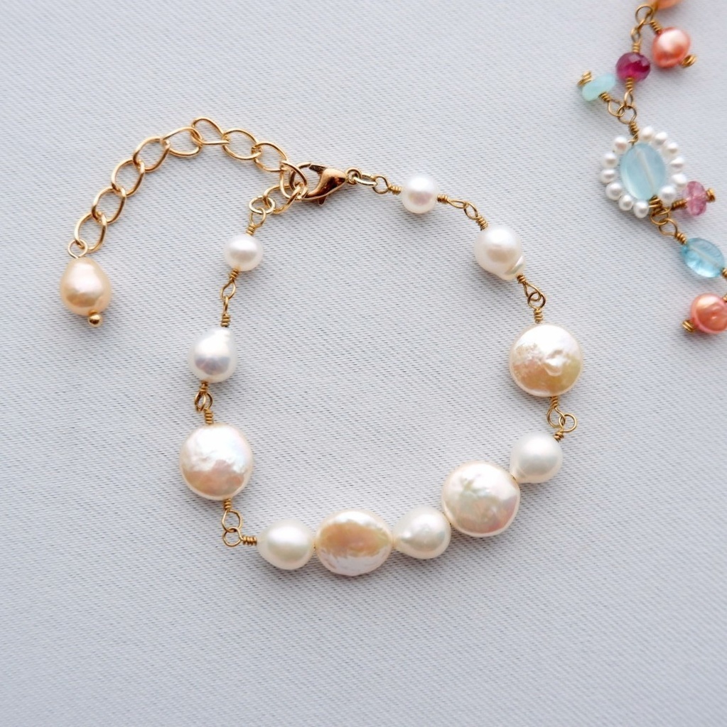 キャンディとホイップクリームのブレスレットセット