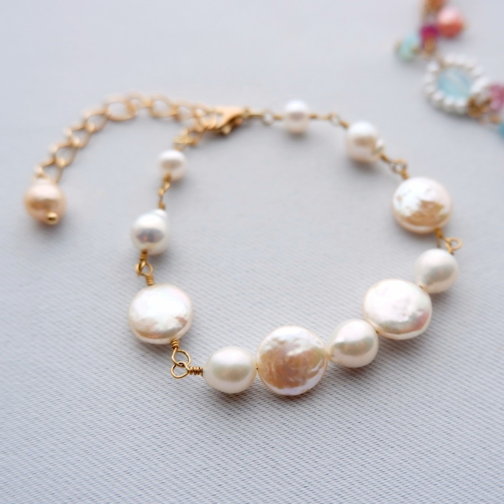 キャンディとホイップクリームのブレスレットセット