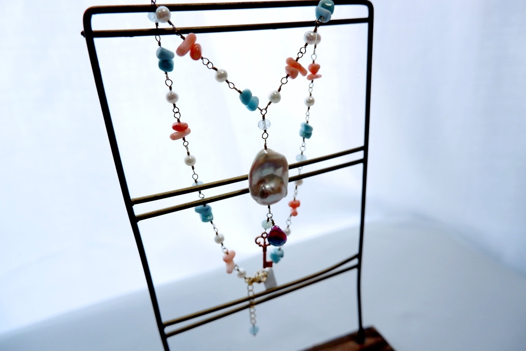 人魚の収集物ネックレス ~小さな鍵~