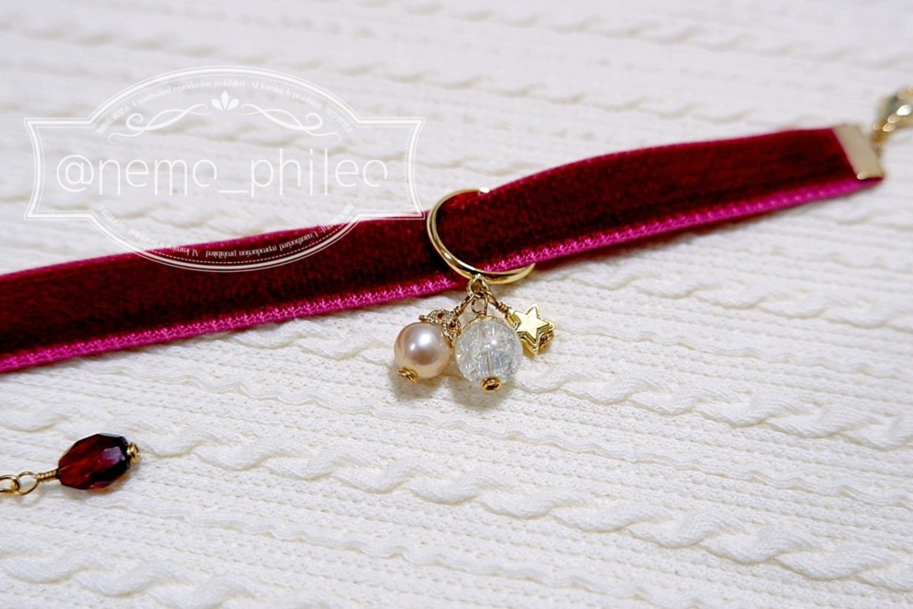 クリスマスを纏うブレスレット