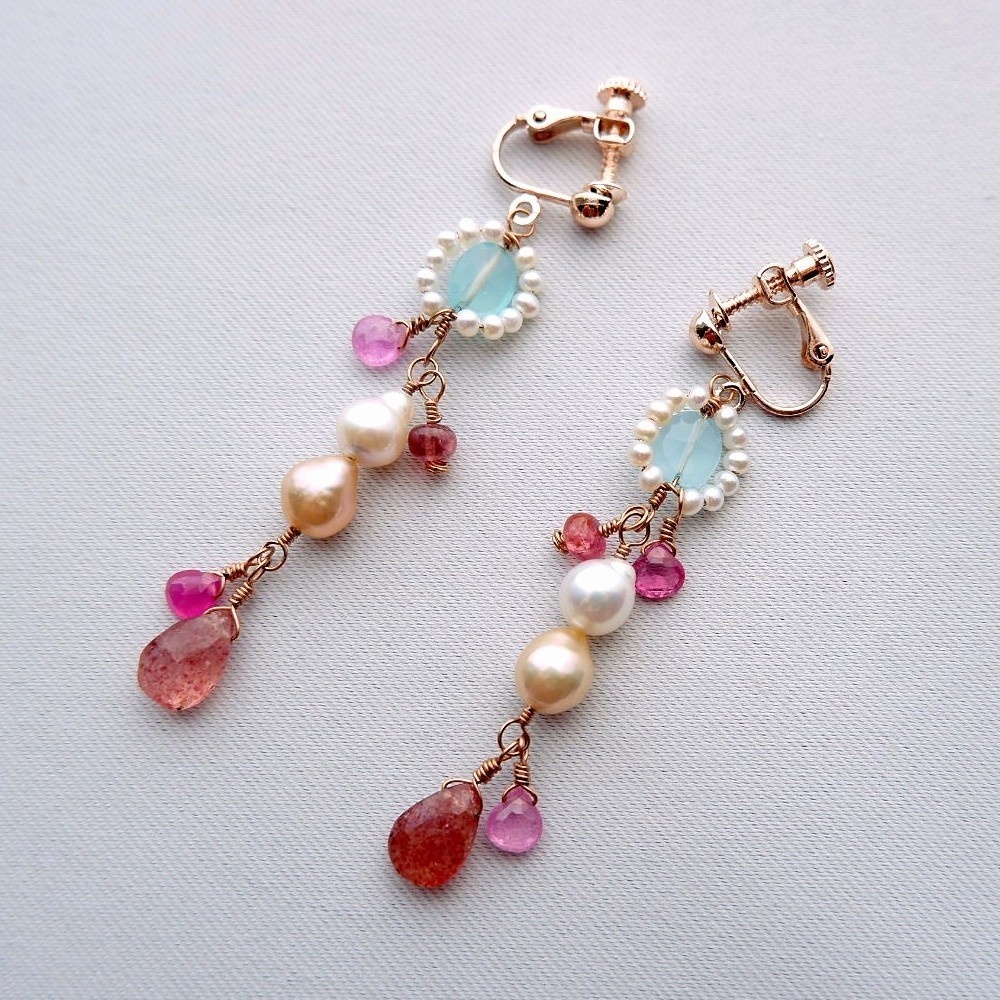 ホイップ&ベリーなイヤリング/ピアス