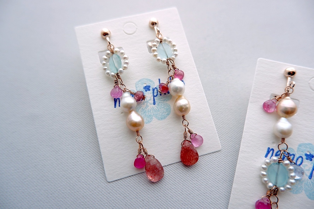 ホイップ&ベリーなイヤリング/ピアス